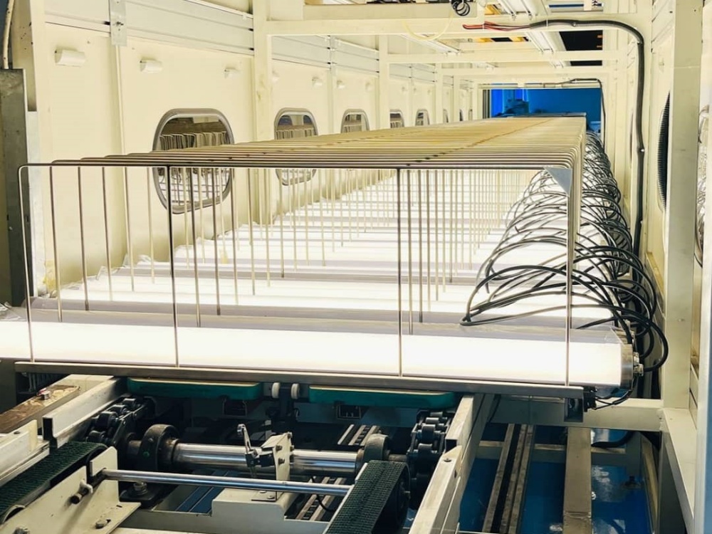 IP69K tri-proof LED light aging test in China factory