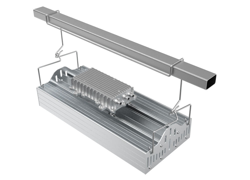 LED grow light installation