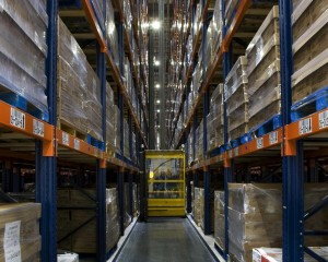 LED high bay project shelf warehouse