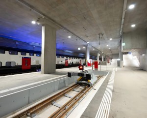 LED high bay project  train maintenance station lighting
