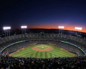 LED sports light baseball court lighting project