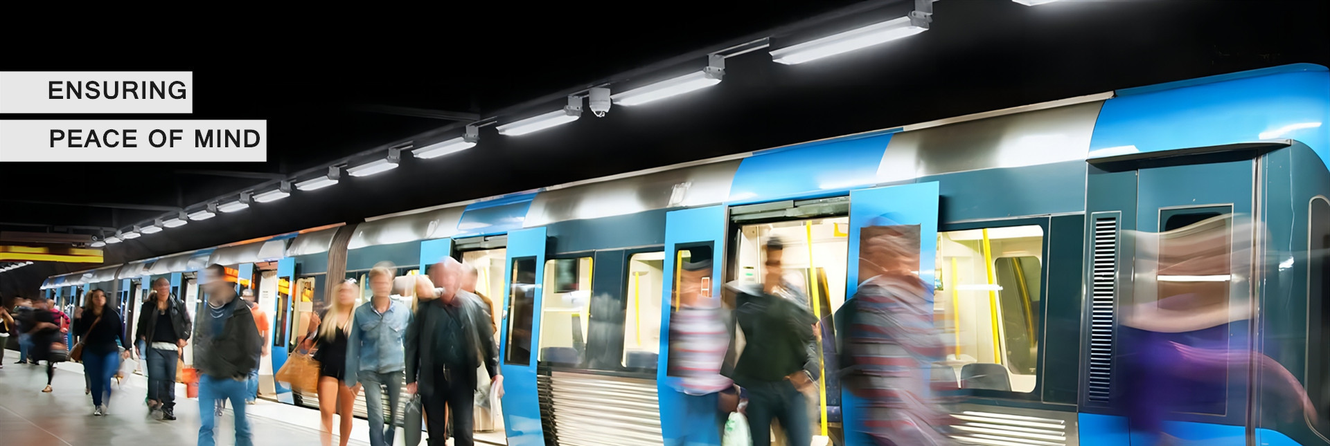 Iluminación LED para metro