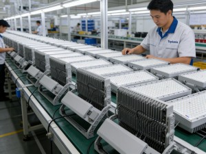 Levelup LED stadium light production