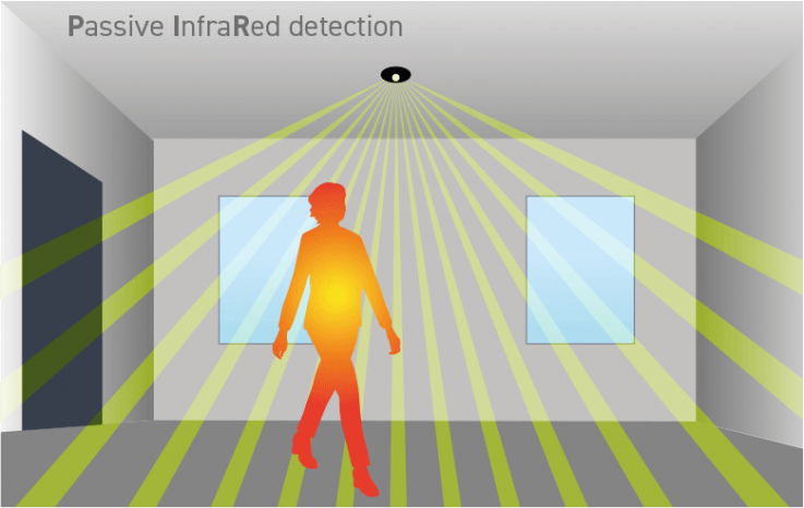 PIR sensor detection