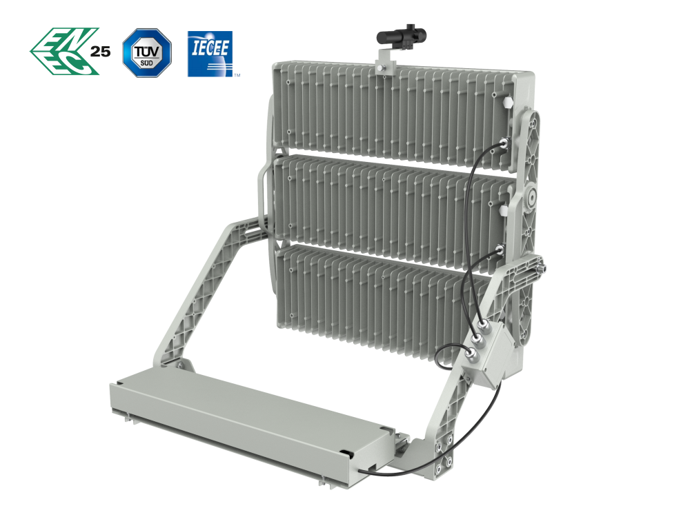Luminaria LED modular totalmente ajustable para estadios para competición deportiva profesional Certificado ENEC