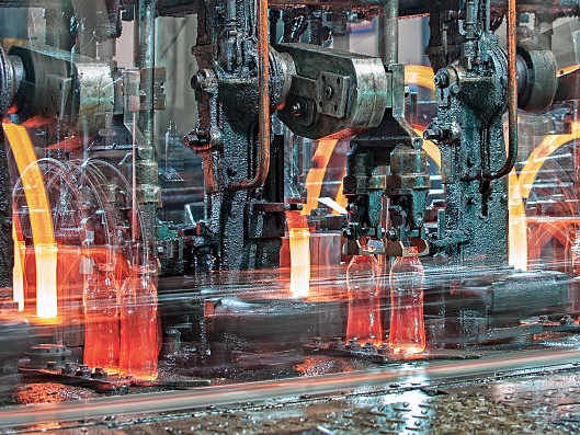 Glass bottle manufacturing