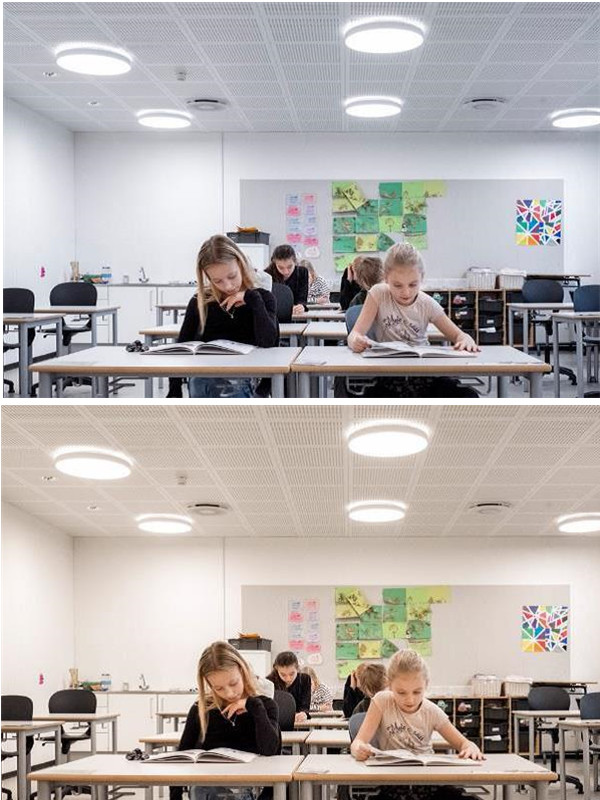 human-centric educational lighting