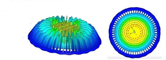 led high bay heat sink heat dissipation image