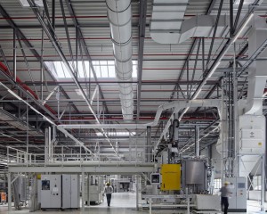 linear LED high bay project industrial plant lighting