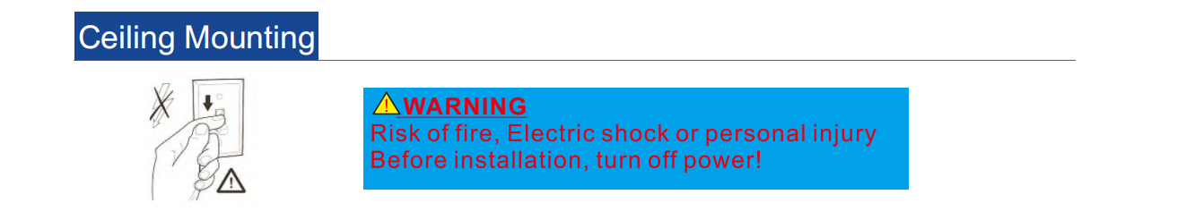 round explosion proof LED fixture installation ceiling mount